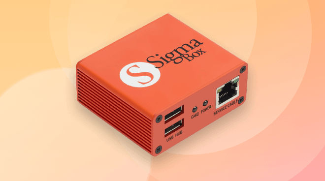 Sigma Plus 1 Year Activation Box Dongle